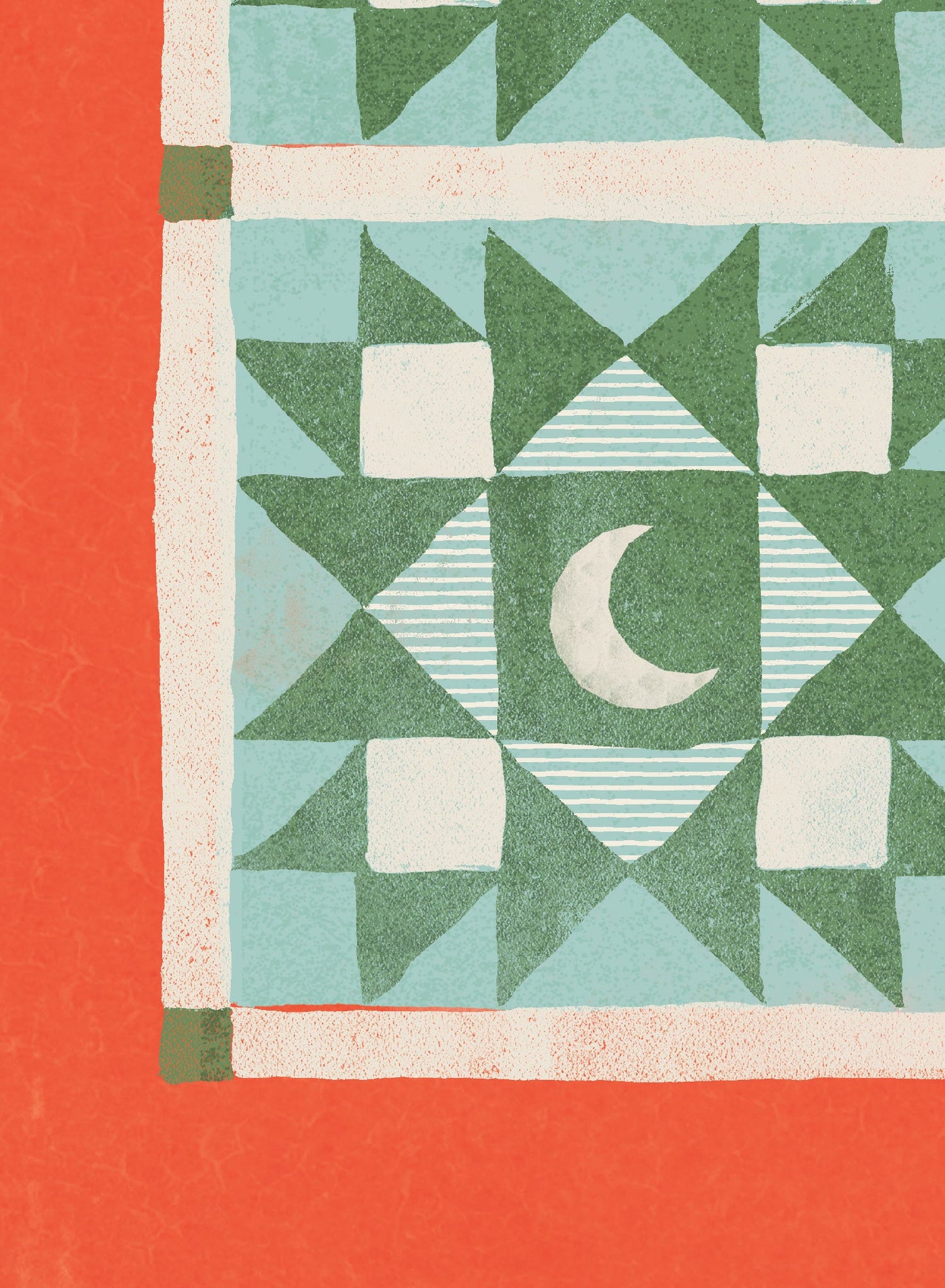 Festive Quilt, Poster