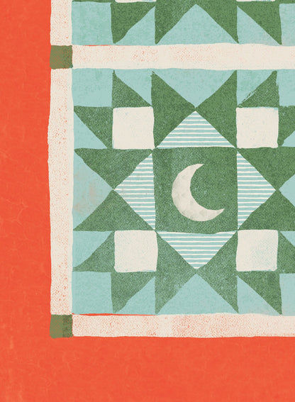 Festive Quilt, Poster